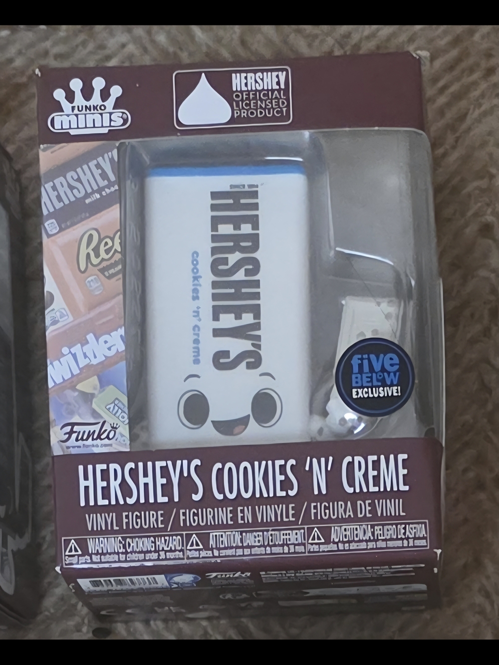 Hershey's Cookies 'N' Creme Funko Mini Vinyl Figure (Five Below Exclusive)